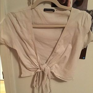 Brandy wrap top